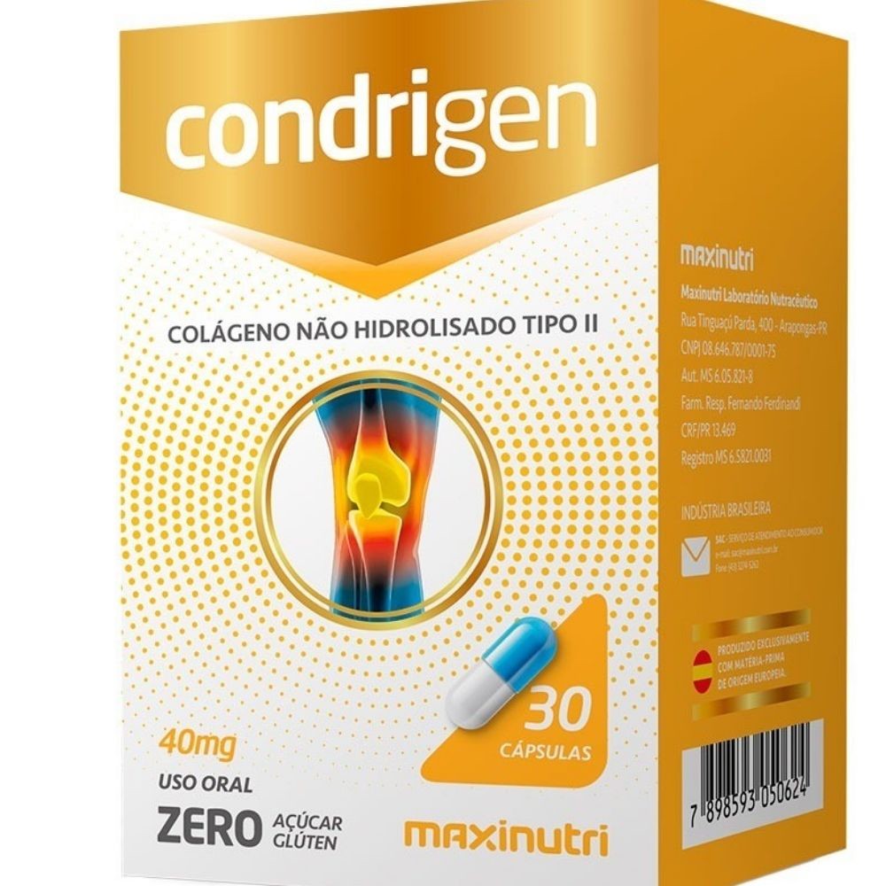 Codrigen Col Geno Tipo Ii Capsulas Mg Maxinutri