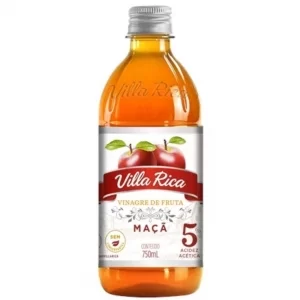Vinagre De Maça 750ml 5% Villa Rica