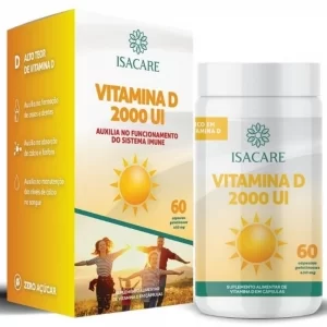 Vitamina D 2000ui 60 Caps Isacare