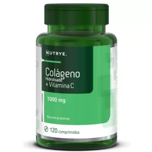 Colágeno Hidrolisado com vitamina C 1000MG 120 Comp. Nutrye