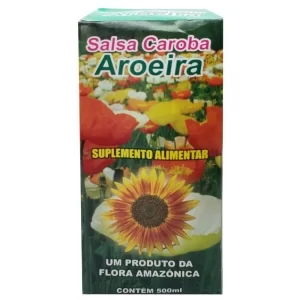 Salsa Caroba com Aroeira 500ml Suplemento Depurativo