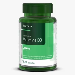 Vitamina D3 2000ui 60 Caps NUTRYE