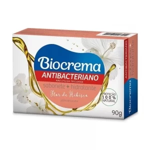 Sabonete Antibacteriano Flor De Hibisco 90g Biocrema 