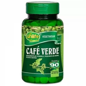 Cafe Verde 400mg 90 Comprimidos Unilife