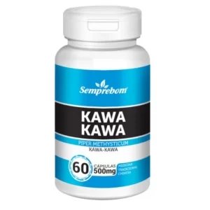 Kawa Kawa 500mg 60 Capsulas Semprebom